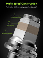 AUTOPTIM chrome finish detail highlighting corrosion resistance and shine