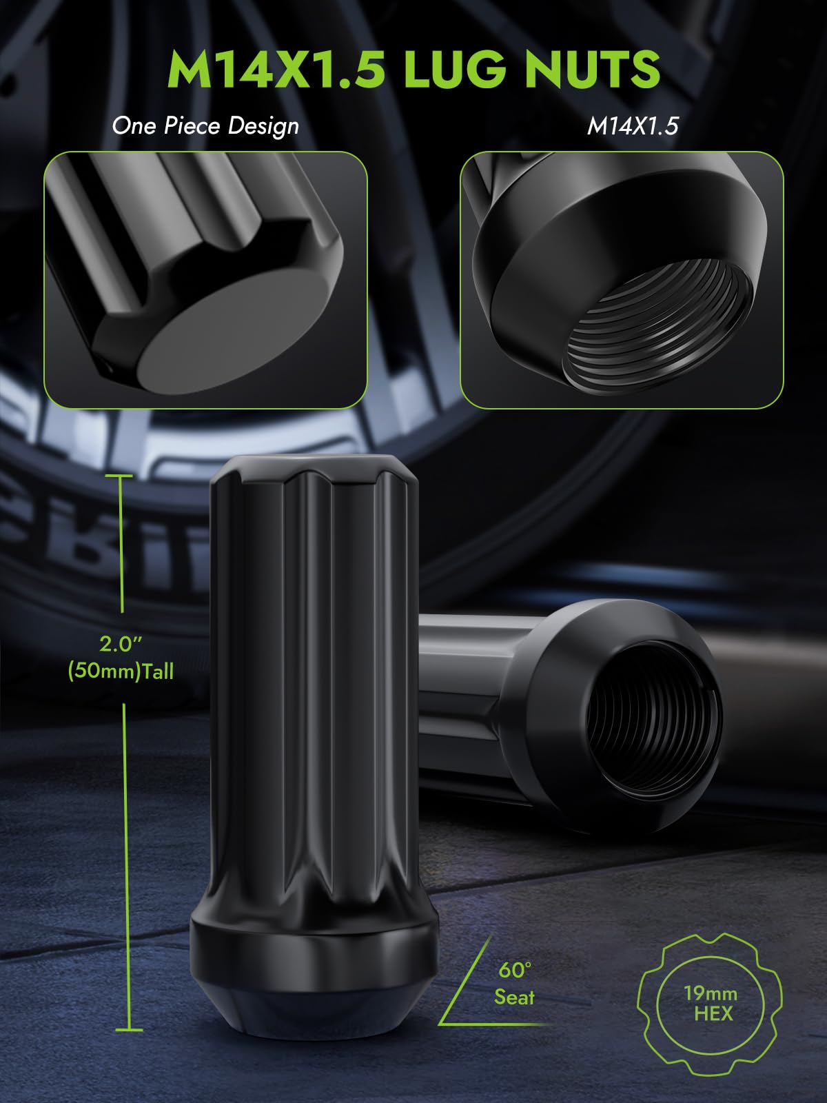 AUTOPTIM close-up of thread profile showing precision threads for secure bolt engagement and safety