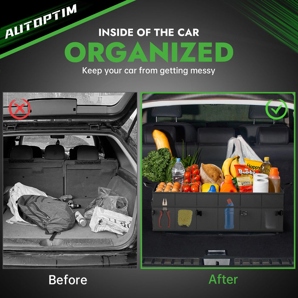 AUTOPTIM side pockets and carry handle keeping small items accessible and portable