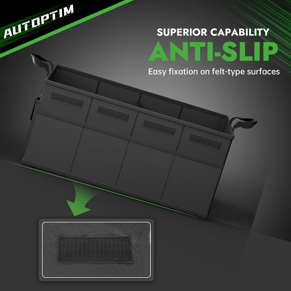 AUTOPTIM close-up of side pockets holding bottles and tools for easy sorting