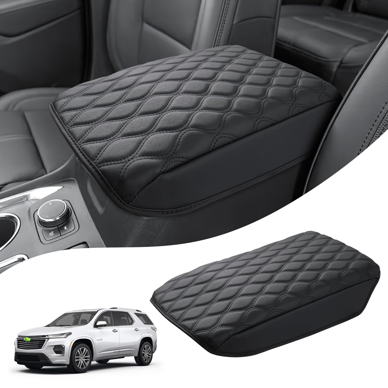 Autorder front view of console cover showing fit and refined look