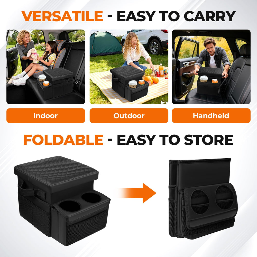 Autorder cup holders with drinks demonstrating secure hold to prevent spills benefit