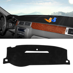 Autorder front view of dash cover showing clean fit and protection benefits