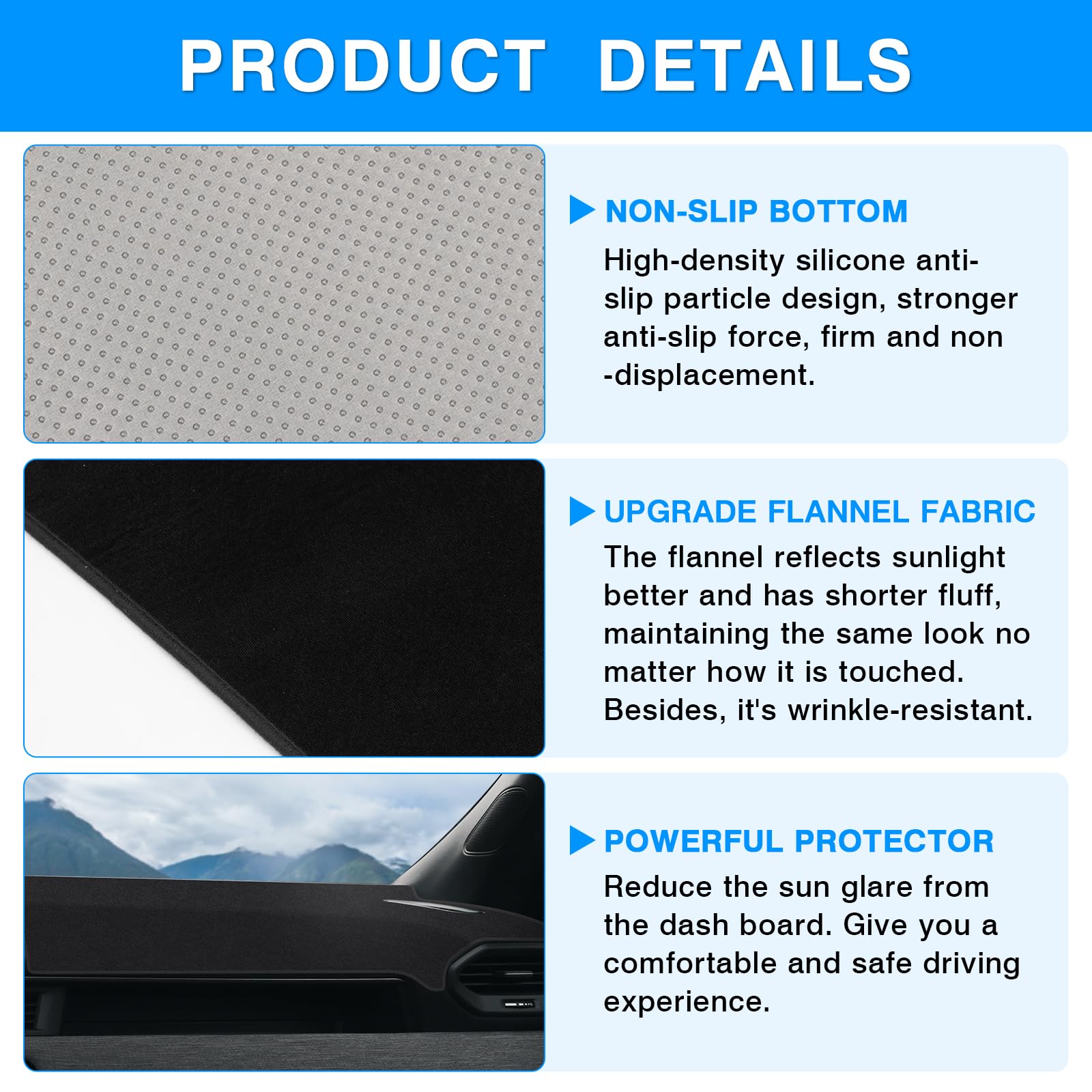 Autorder precise cutouts around vents and sensors preserving functionality