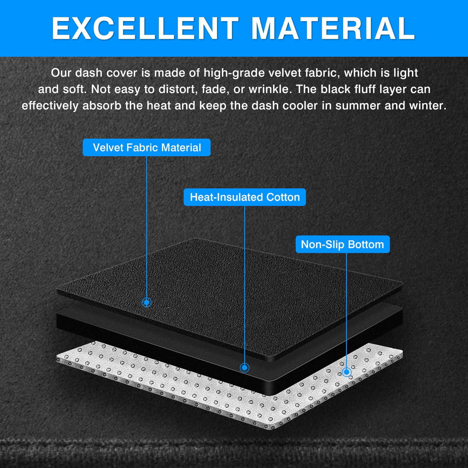 Autorder lifestyle truck interior improving comfort and sun protection