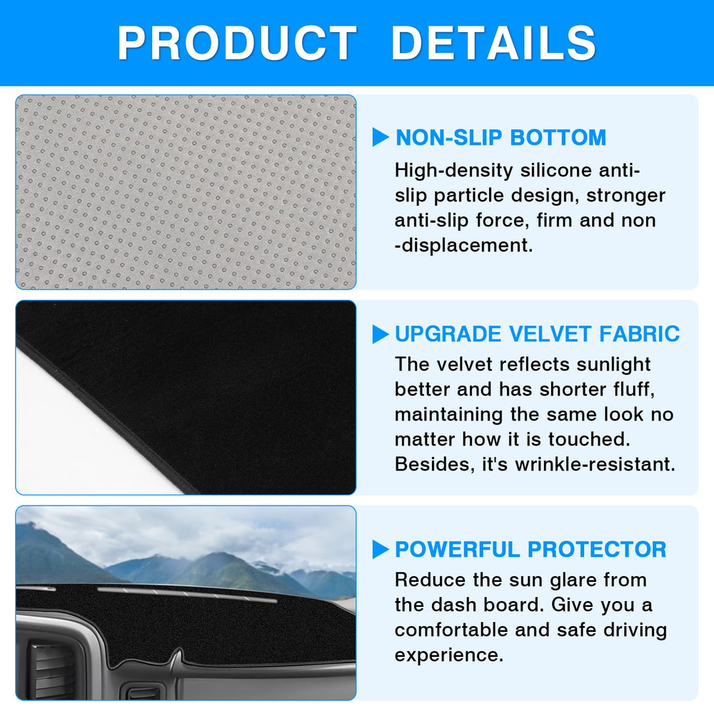Autorder size comparison on dash showing exact fit and coverage