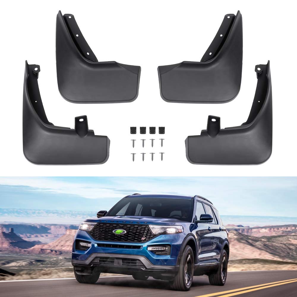 Autorder front left mudflap on Ford Explorer protecting paint