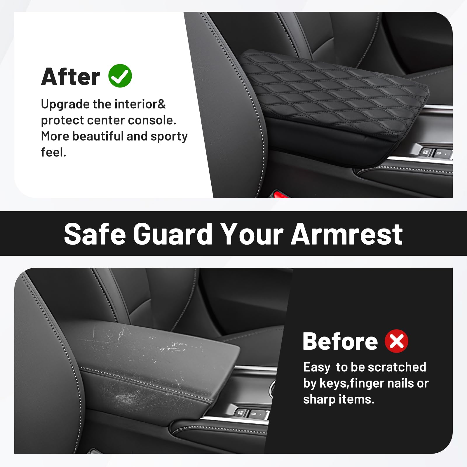 Autorder cover in use with driver resting elbow for reduced strain