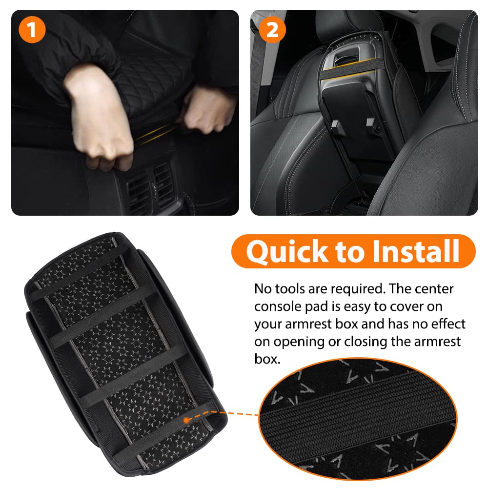 Autorder in use with driver resting arm demonstrating added comfort