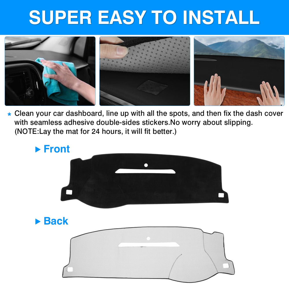 Autorder installed in Chevy Silverado showing reduced glare and neat look
