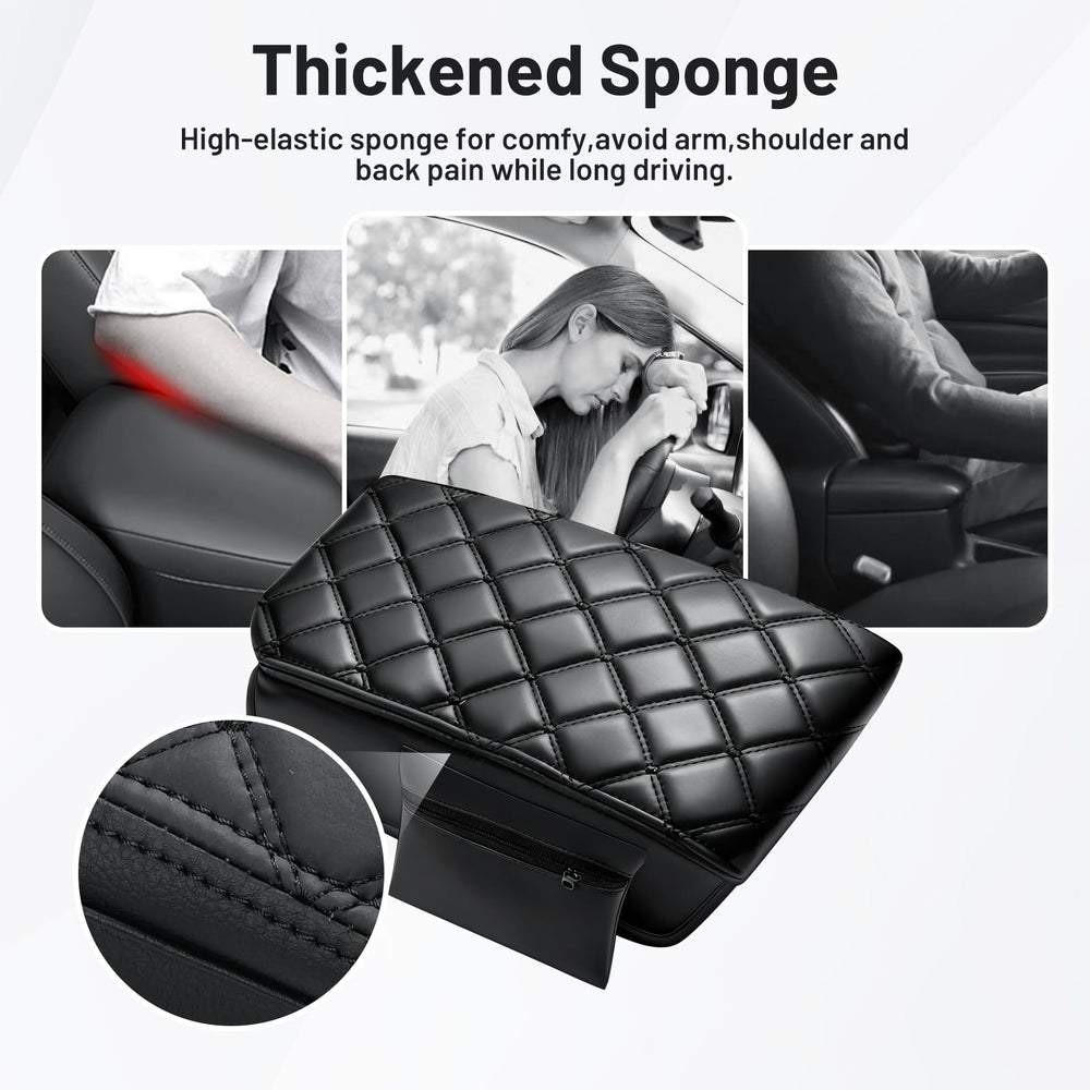 Autorder side pocket storage detail holding phone and keys for convenience