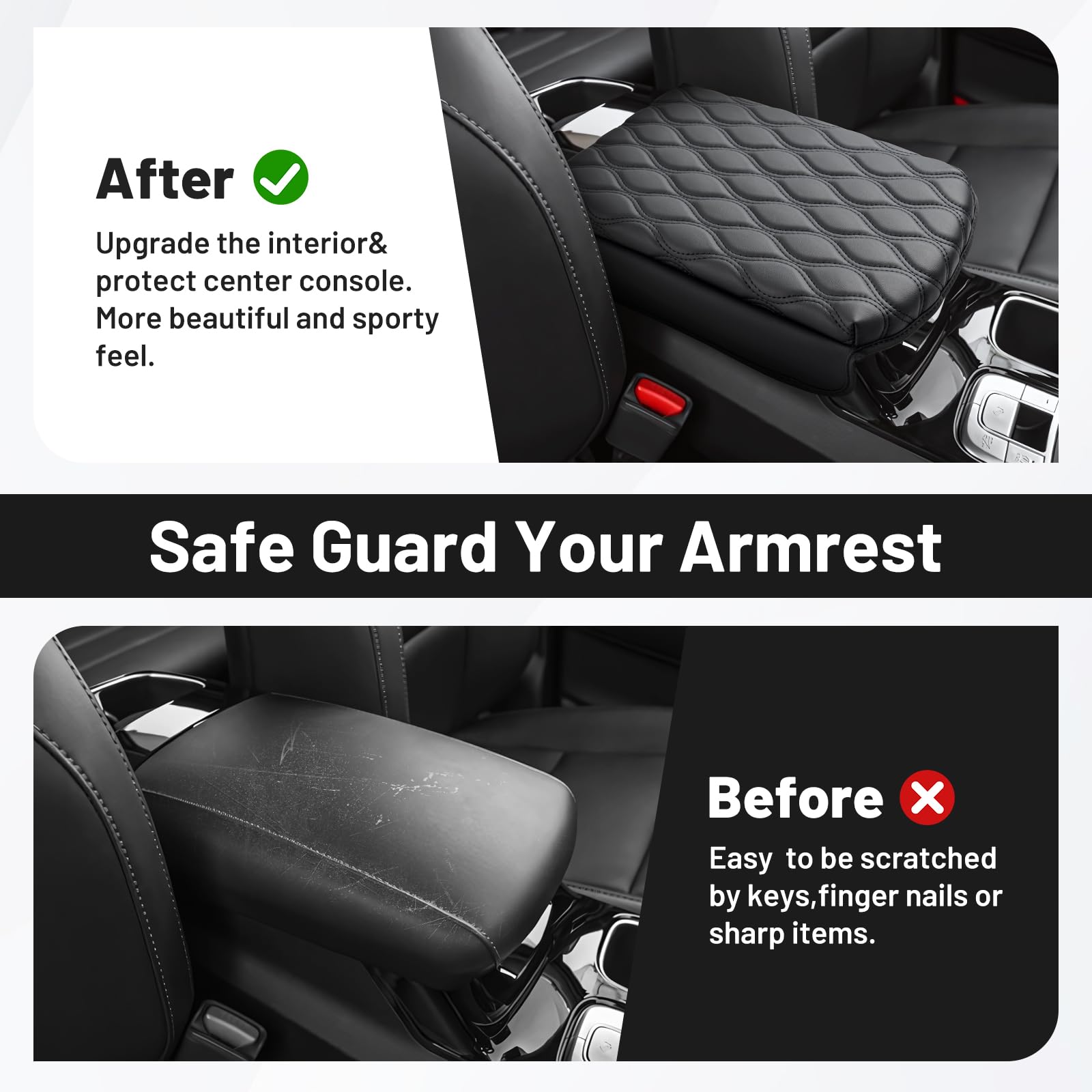 Autorder side profile on closed lid showing flush fit and preserved storage access