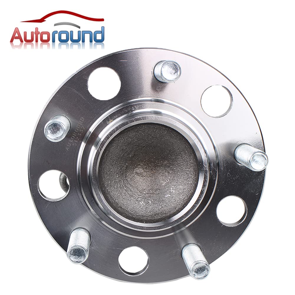 Autoround hub installed on vehicle rear wheel demonstrating direct-fit replacement
