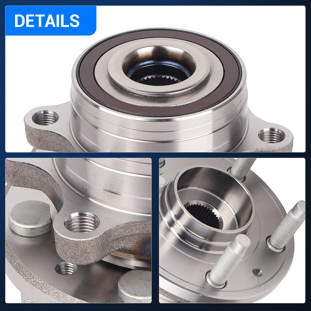 Autoround 512460 installed in vehicle rear showing compatibility with Explorer rear hubs