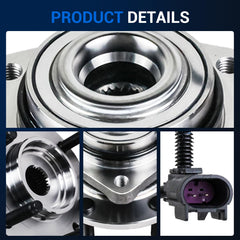 Autoround hub bearing seal profile showing durable seal for longer life