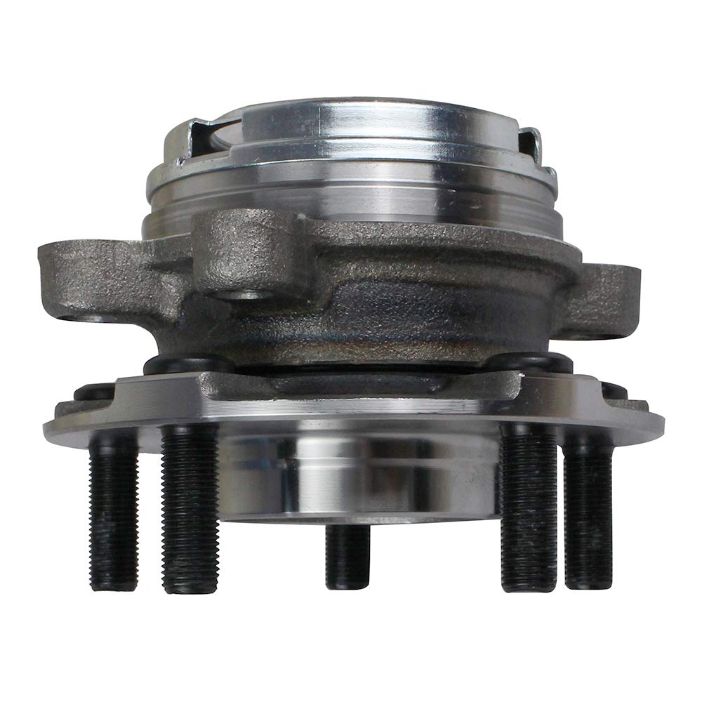 Autoround hub installed on rotor demonstrating proper fit and ABS sensor benefit