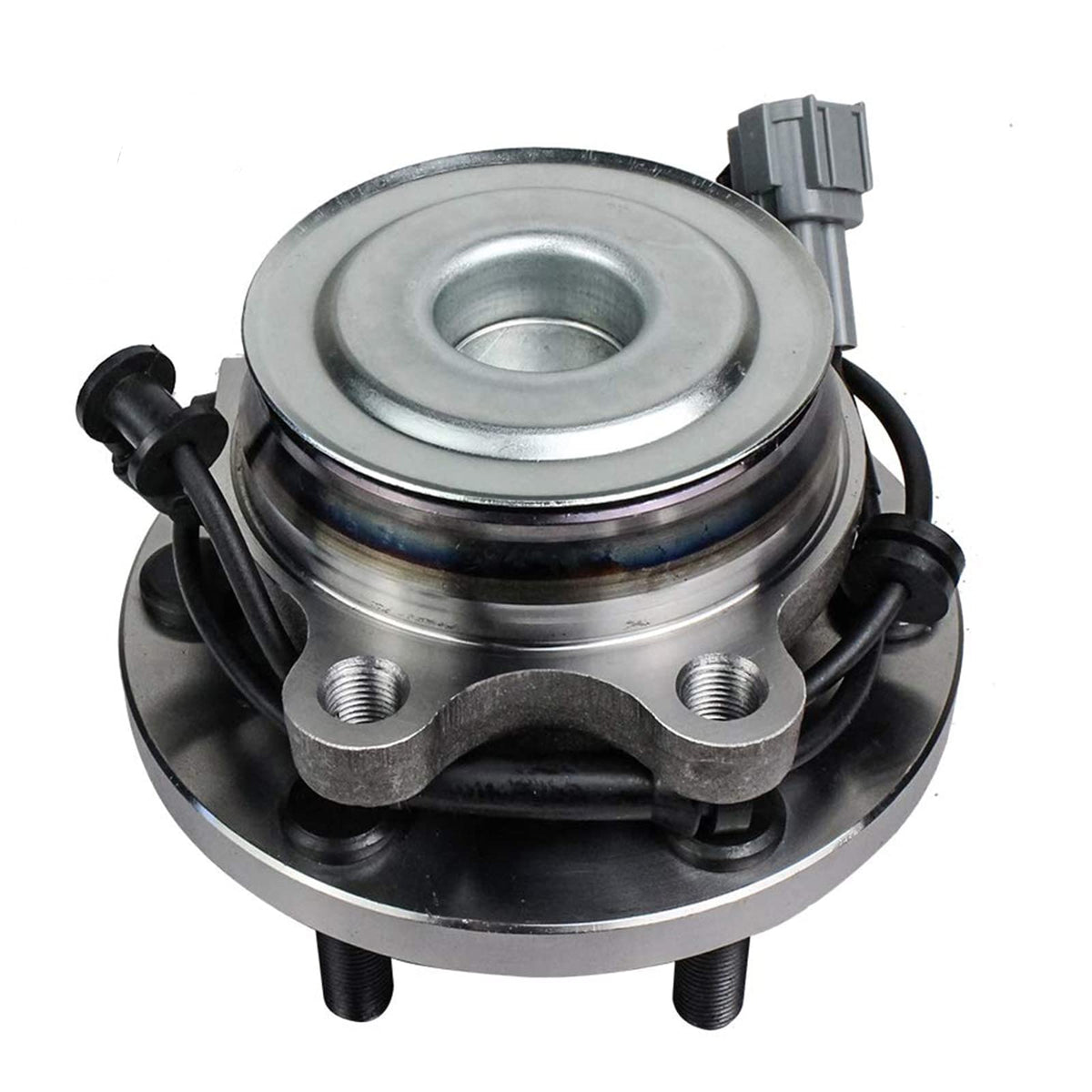 Autoround front hub assembly front view showing correct fit and durability