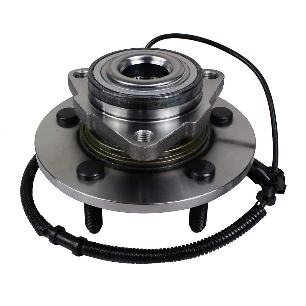 Autoround front hub assembly front view showing mounting and quick fit