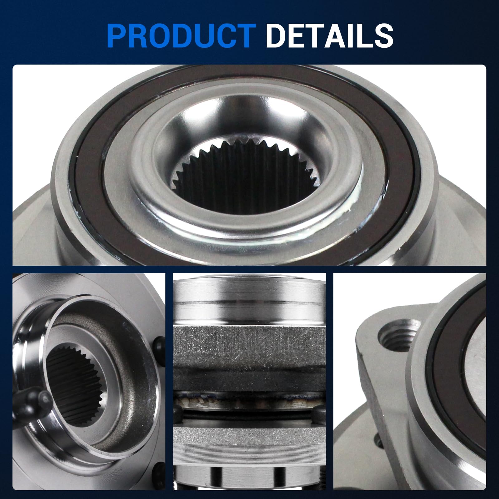 Autoround flange diameter label showing measurements for accurate fit