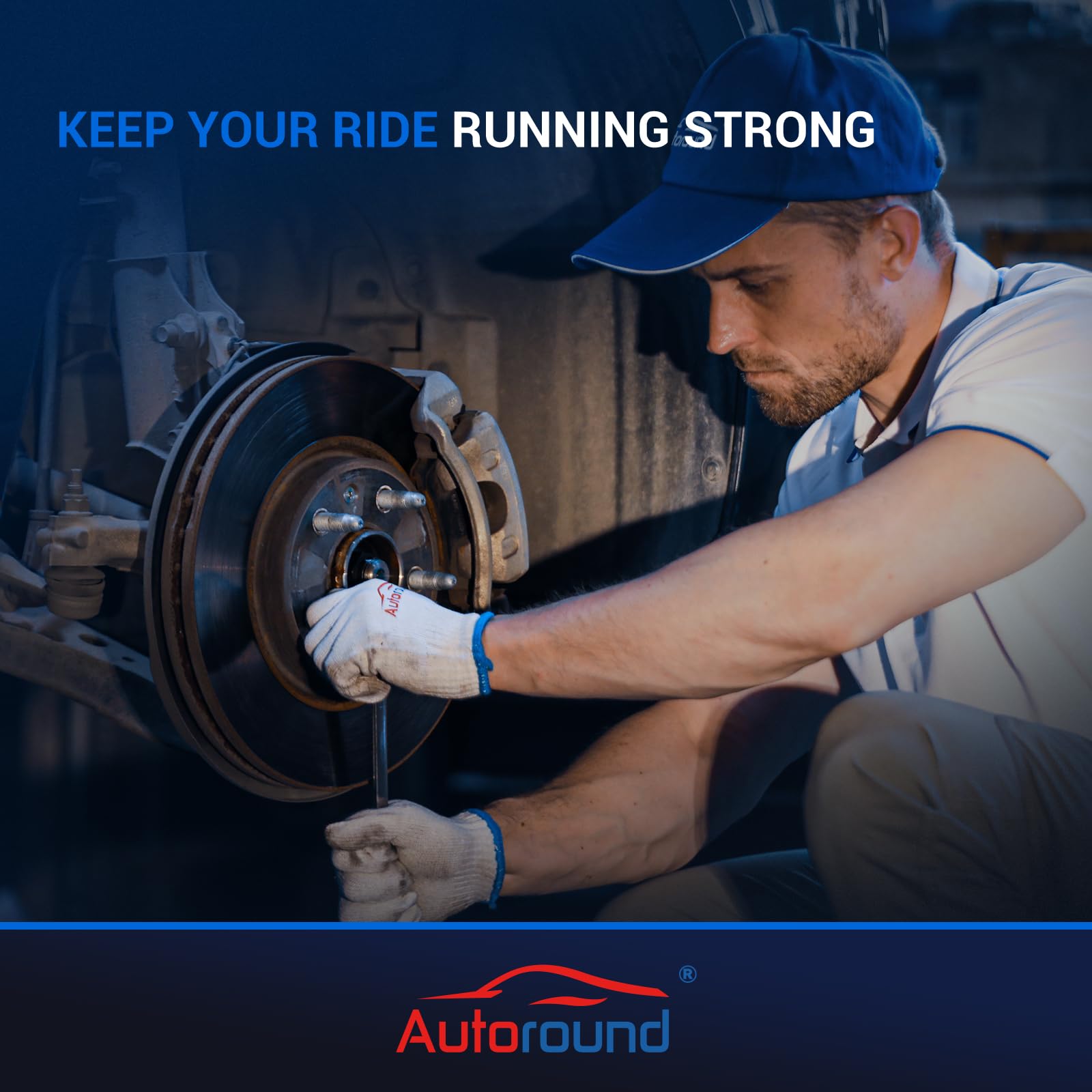 Autoround detailed view of ABS tone ring to ensure sensor compatibility
