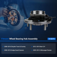 Autoround hub backside closeup showing bearing surface for smoother rotation
