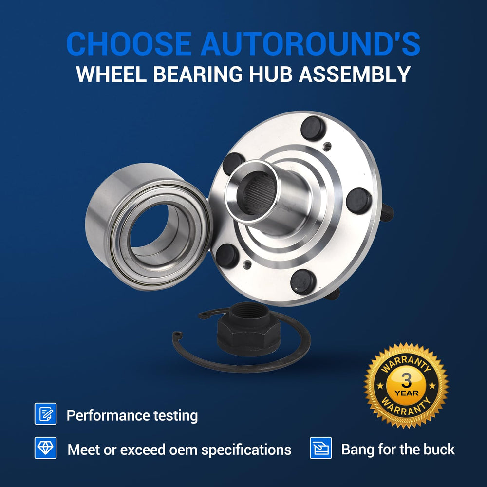 Autoround hub mounted on vehicle demonstrating proper fitment and restored wheel alignment