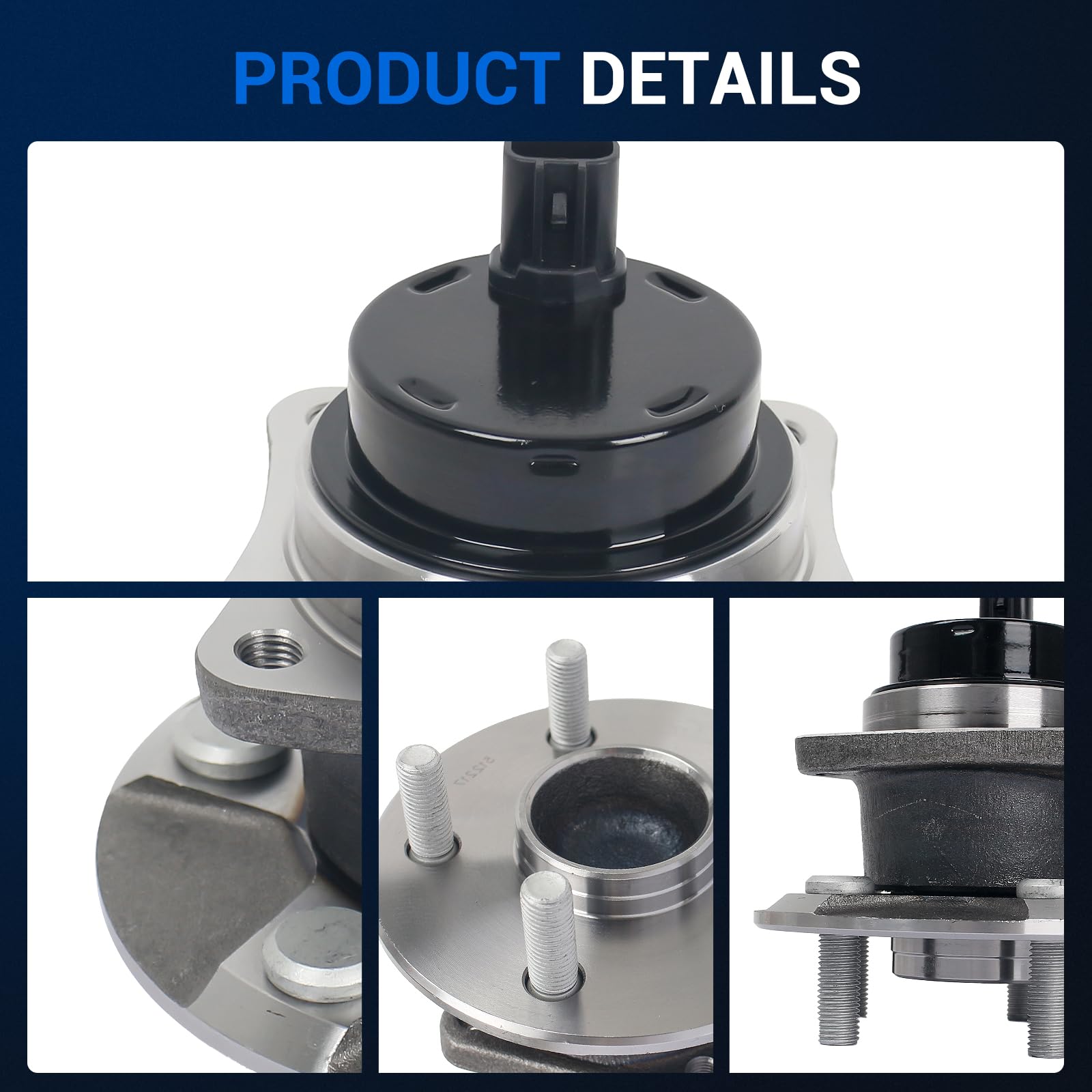 Autoround image of mounting bolt holes and pattern for accurate installation