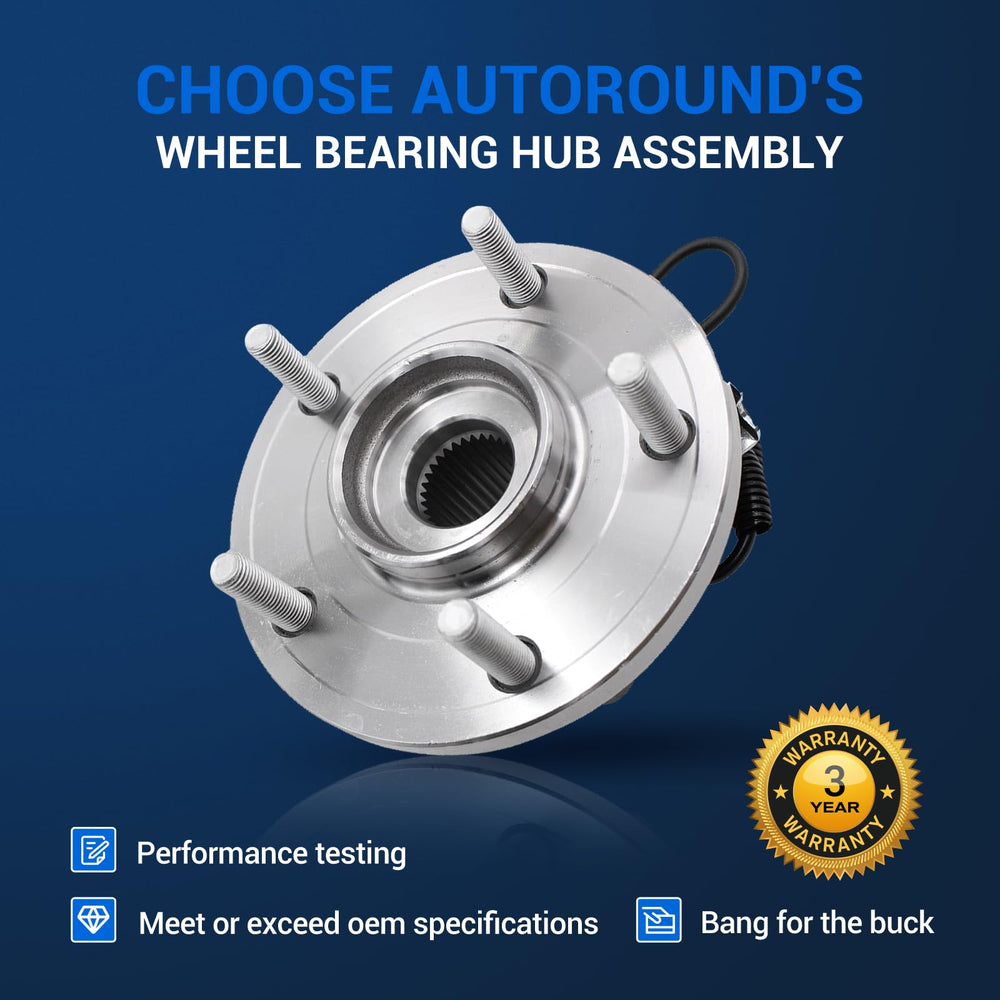 Autoround hub installed on vehicle front demonstrating restored wheel support