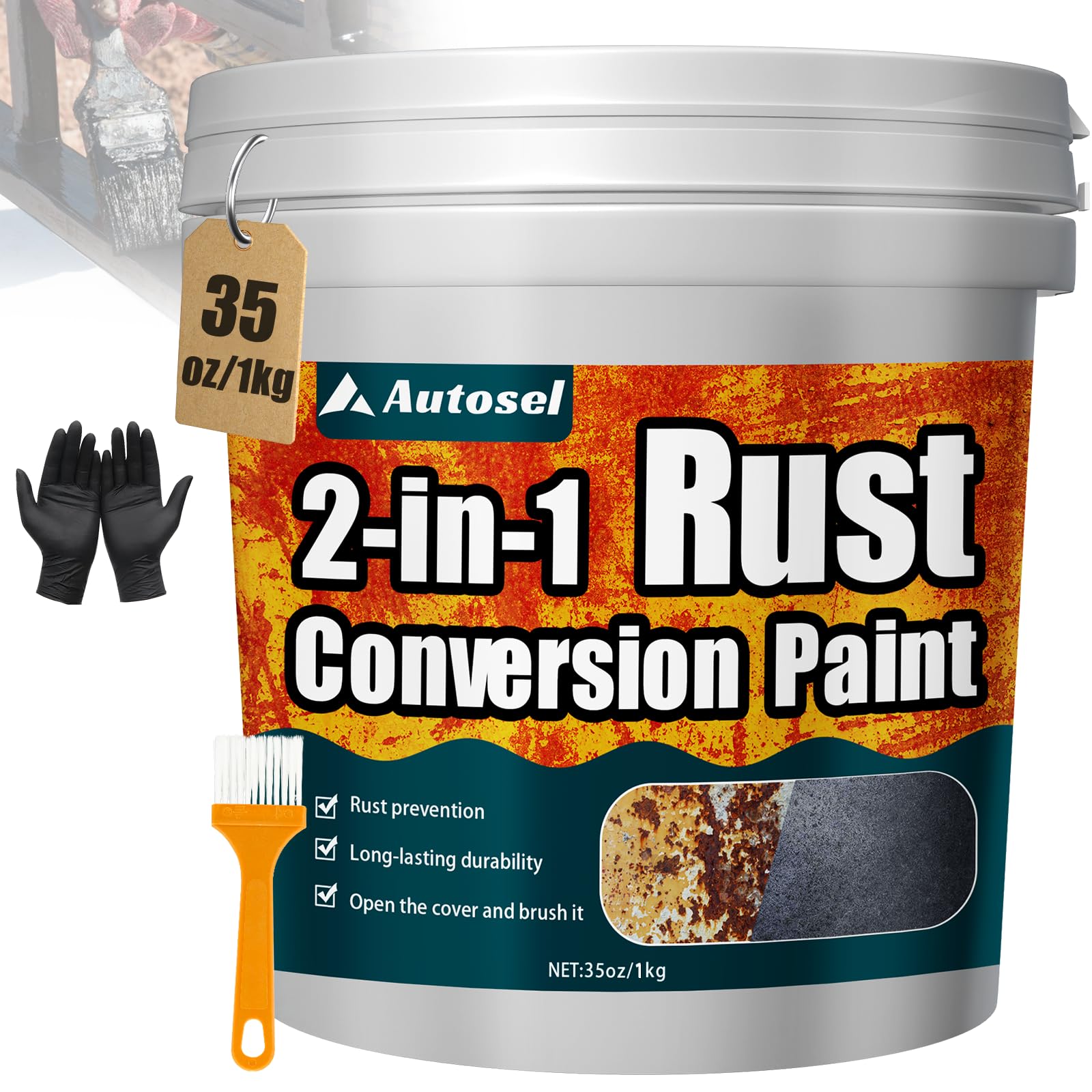 Autosel front can 35 oz showing product and benefit of ready-to-use protection