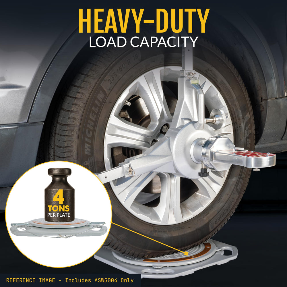 AUTOSOLO plate positioned with transition bridge for easy drive-on access