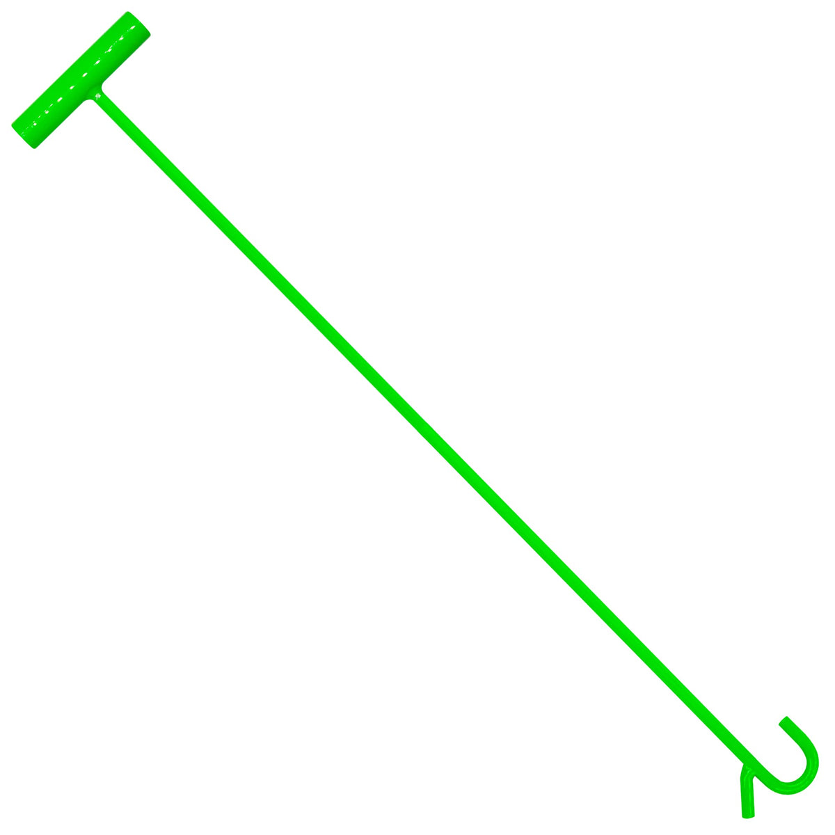 AUTOSwpozo front view showing full 32-inch puller and quick identification benefit
