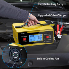 AUTOUTLET side vents and label detail, designed for cooling and durability