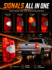 Autoverve tail light installed on Toyota Tundra demonstrating exact fit and appearance