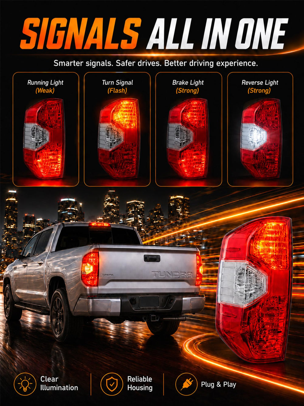 Autoverve installed on Toyota Tundra left rear demonstrating direct-fit benefit