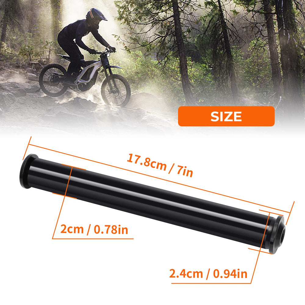 AUTOVIC axle black oxidation finish resisting corrosion and wear