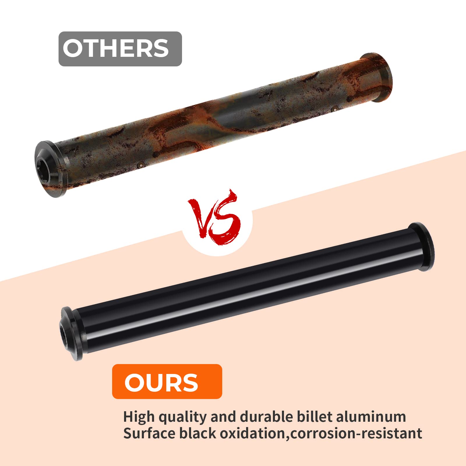 AUTOVIC axle edge and surface texture highlighting precision machining