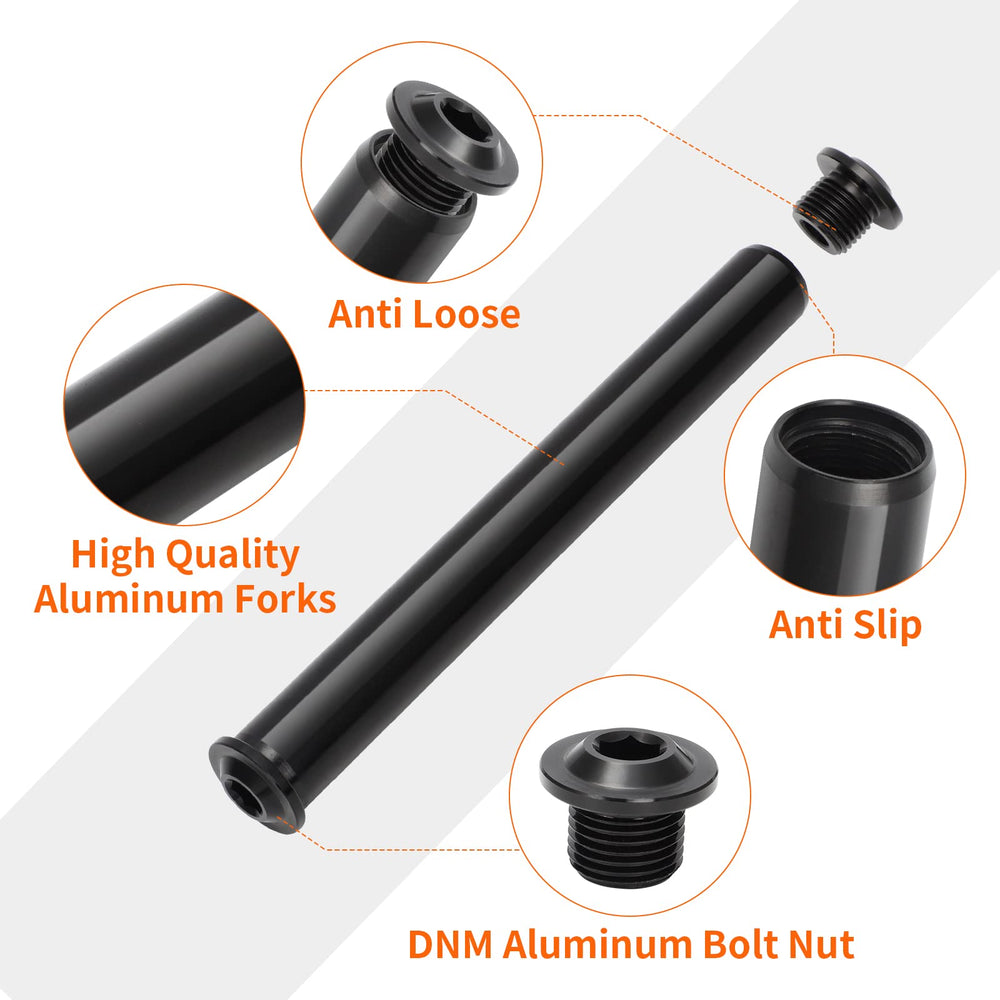 AUTOVIC axle with supplied bolts and nuts ready for direct installation