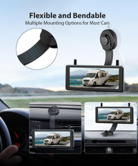AUTO-VOX suction cup close-up showing durable texture and strong grip