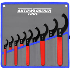 AutoWanderer Tool close-up of hooked wrench profile showing precise fit and reduced slippage
