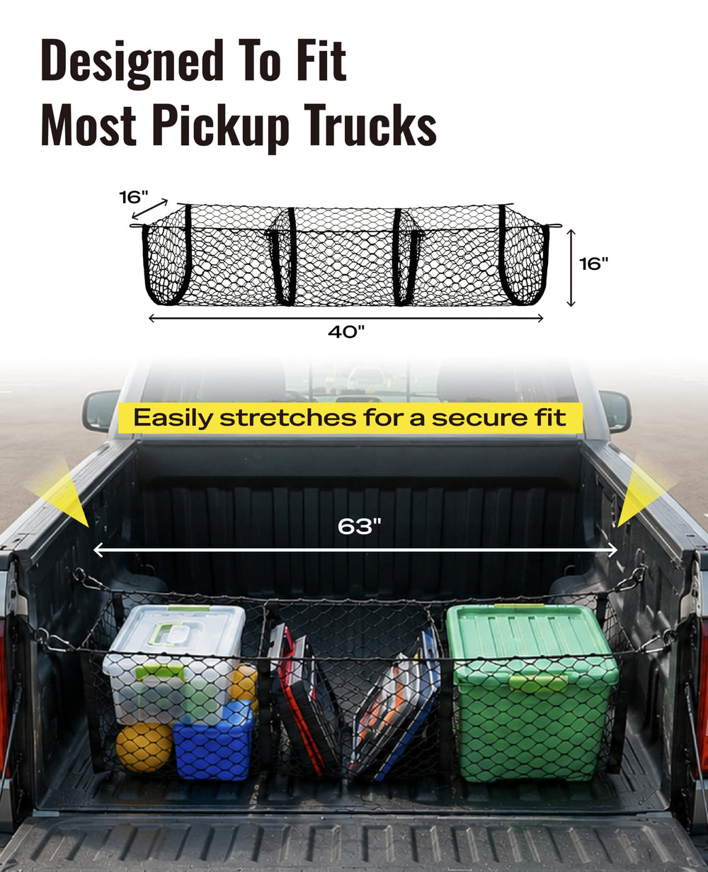 AUTOWN close-up of 1x1 mesh and reinforced stitching showing durable strength