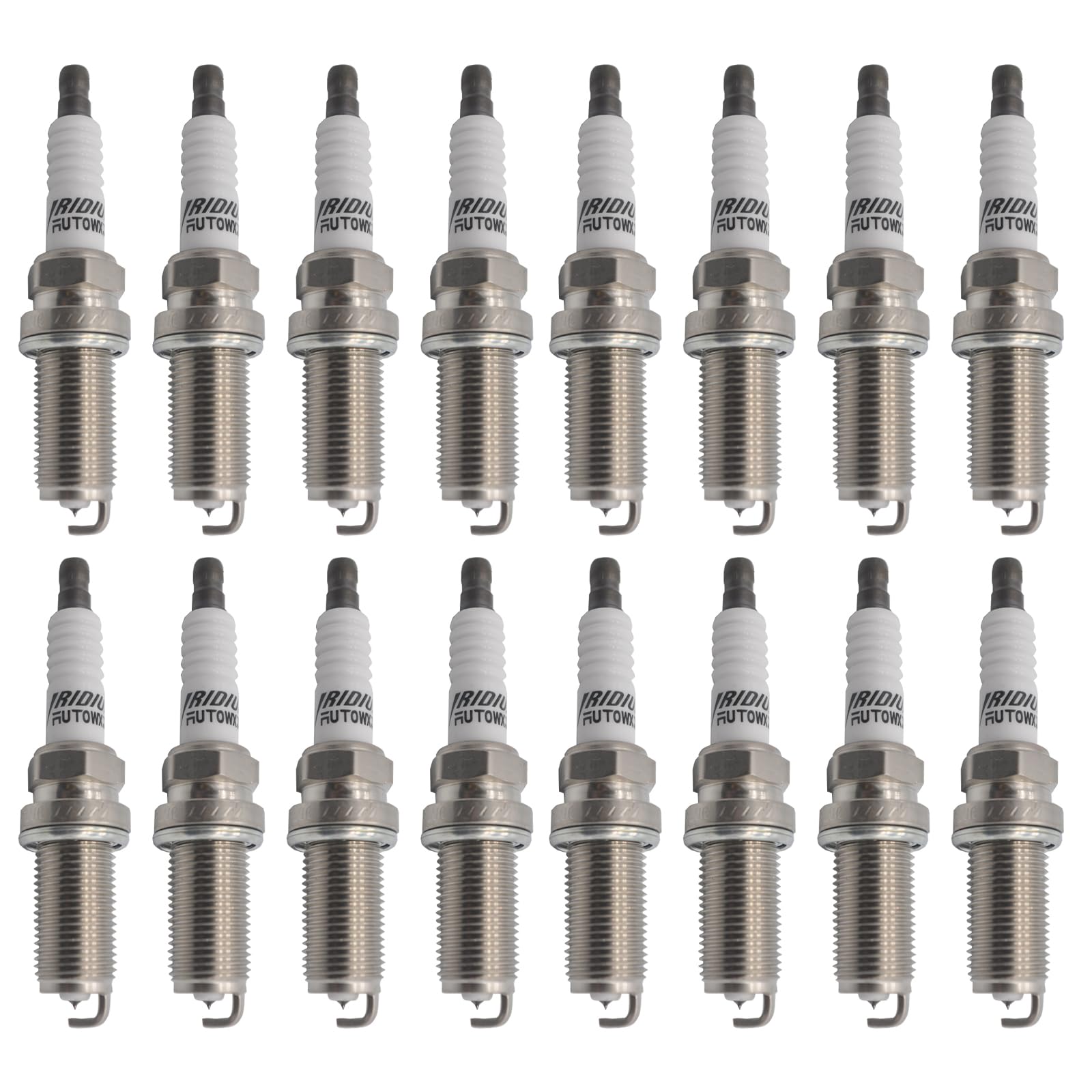 Autowxjq front packaging showing 16pcs kit and fitment for V8 engines for quick selection