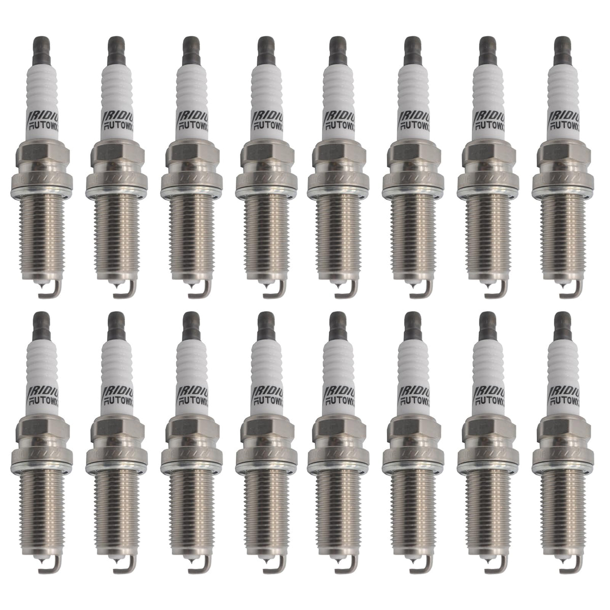 Autowxjq front packaging showing 16pcs kit and fitment for V8 engines for quick selection