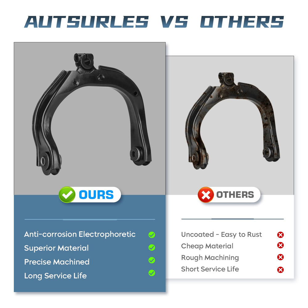 Autsurles ball joint mounting point closeup showing secure connection and precise fit