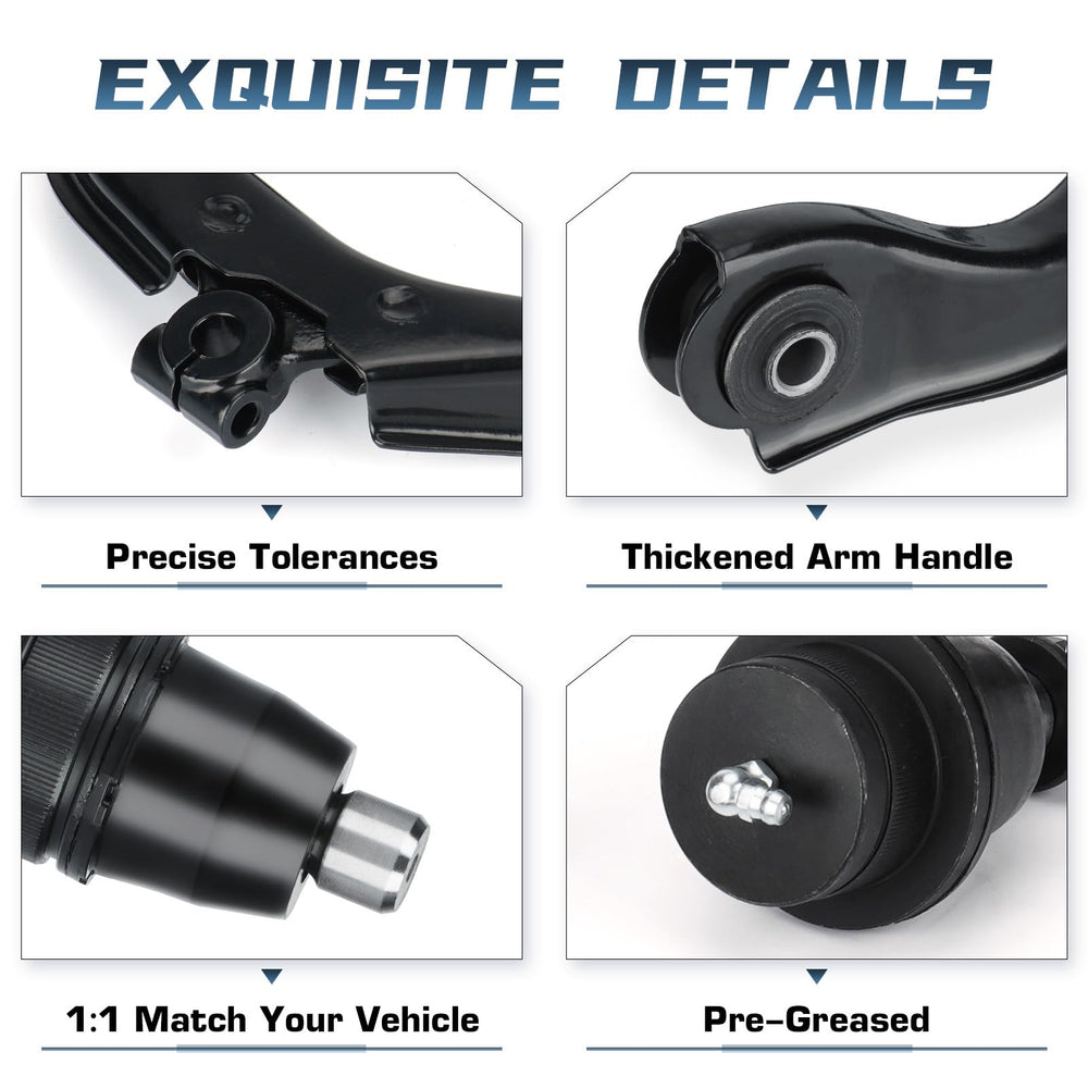 Autsurles installed on vehicle front suspension demonstrating restored steering stability