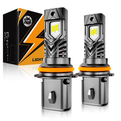 Auxbeam Q40 front view showing lens and housing for brighter fog illumination