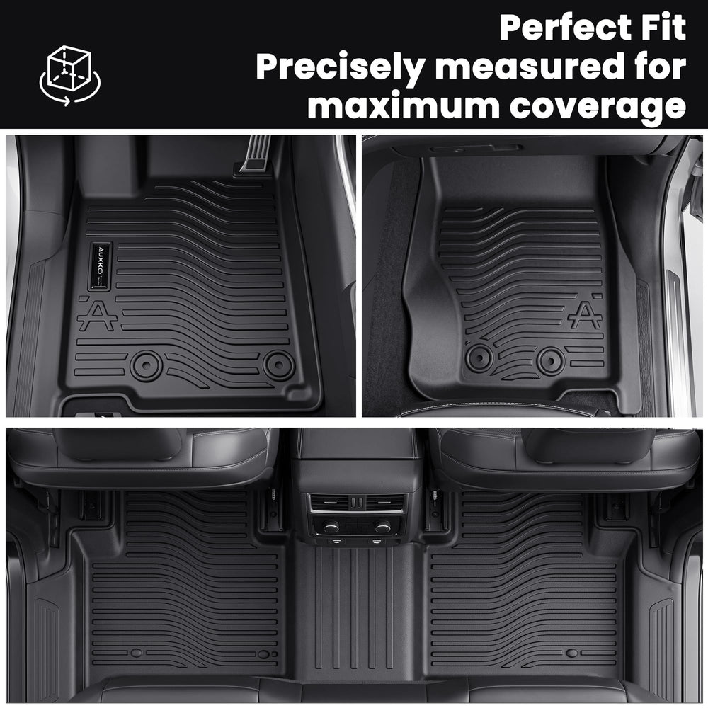 AUXKO cargo mat with high walls containing spills and debris effectively