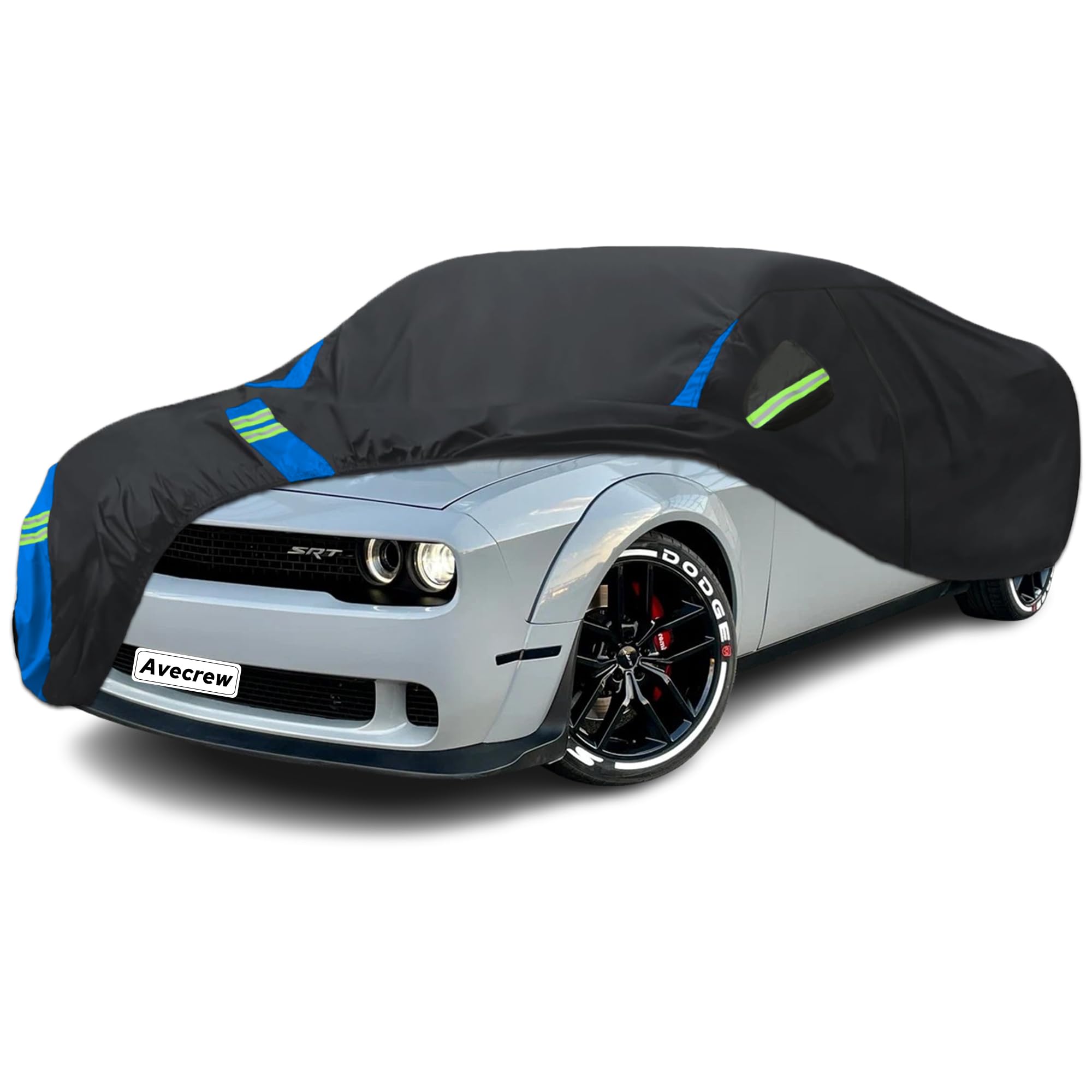 Avecrew cover front view showing complete protection and clean fit