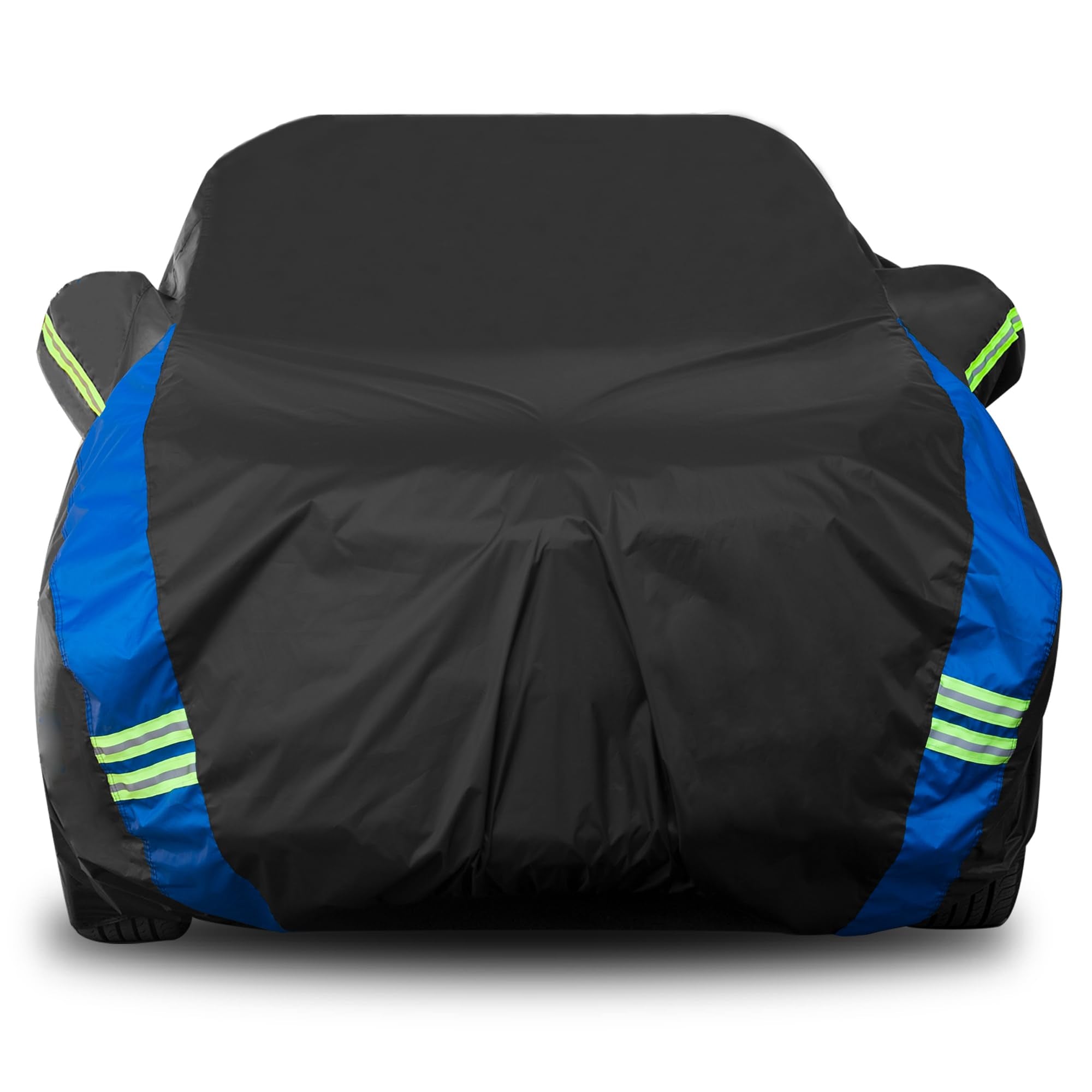 Avecrew front view on covered SUV showing full large-vehicle protection