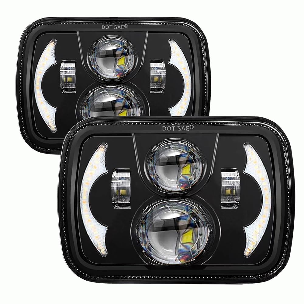 AVOUZ front assembly showing square LED face and improved visibility