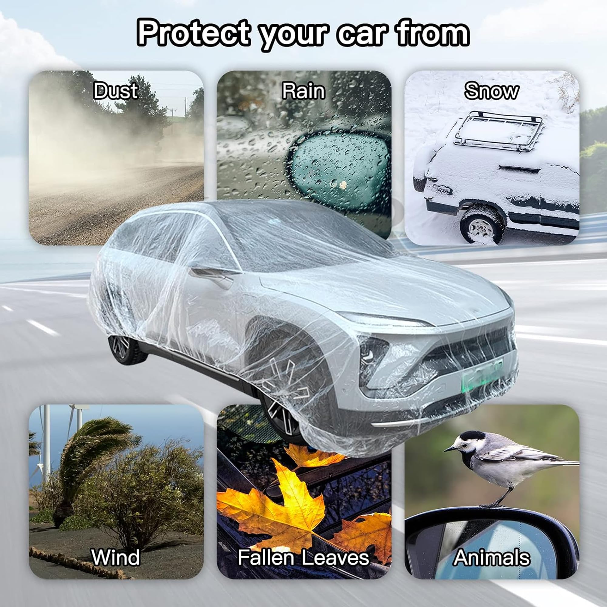 awagas ten individually wrapped covers for portable emergency protection